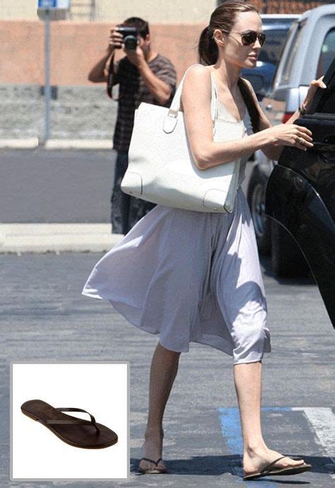 Liner Leather Sandal As Seen On Angelina Jolie In 2019 Leather
