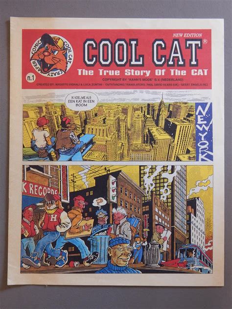 Cool Cat 1 The True Story Of The Cat Kahns Mode Uitgave Grote
