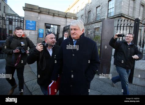 Businessman Denis Obrien Leaves The Four Courts In Dublin Where He Was