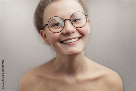 Nude Girl With Positive Look Nude Female Body Stock Photo Adobe Stock