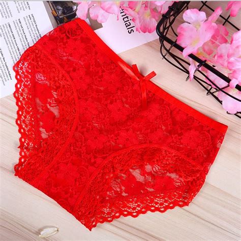 women low waist briefs female slim breathable ladies underpants female lace sexy panties