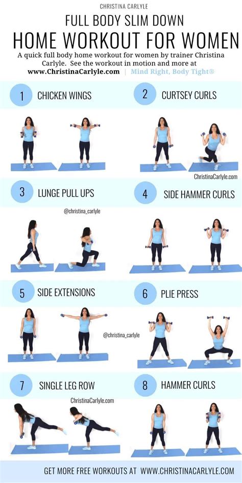 Workouts At Home Artofit