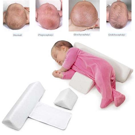 almohada de estilo moldeadora para bebé recién nacido almohada de descanso lateral para dormir