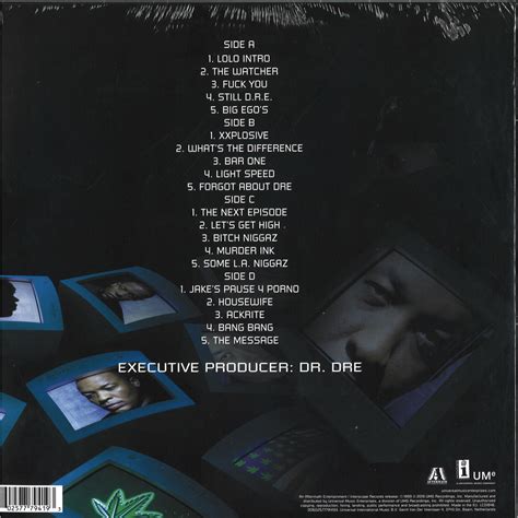 2001 Dr Dre Album Cover Lawpcfindmy