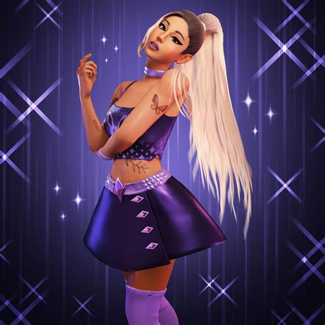 D3nni Fortnite Skin Concept Ariana Grande Icon Series