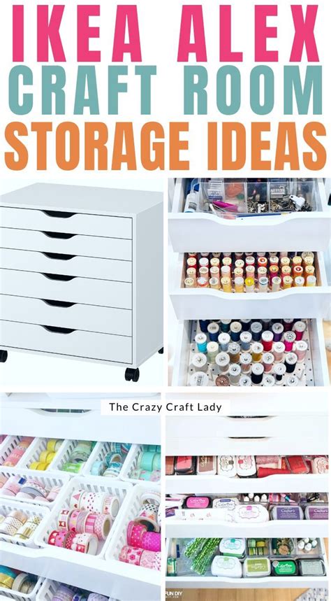 Ikea Craft Rooms Organizing Inspiration Using Ikea Favorites