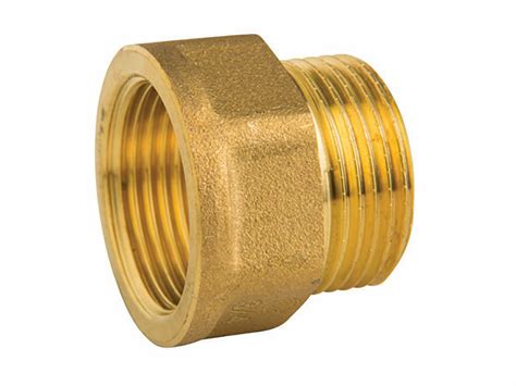 Brass Socket Male And Female Reducing 50mm X 25mm From Reece