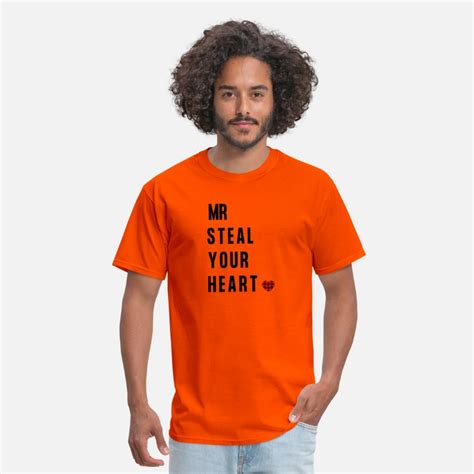 Mr Steal Your Heart Valentine T Shirt Mens T Shirt Spreadshirt Farm Tees Fruit Of The