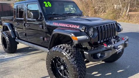 2020 Jeep Gladiator Rubicon Launch Edition 4x4 Unlimited Black Pick Up
