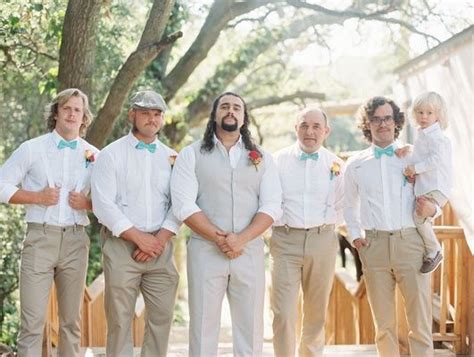 Keep in mind that not everything's covered, though. Inside Weddings | Beach wedding groomsmen, Groomsmen ...