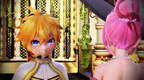 Mmd Mitsuami No Neko Luka And Len Motion Dl Youtube