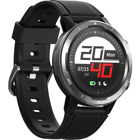 Letsfit Id215g Gps Smartwatch Black Id215g Blk Bandh Photo Video