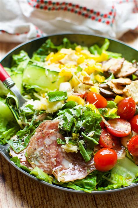 Pizza Salad Recipe Is Everything You Love About Pizza In A Crustless