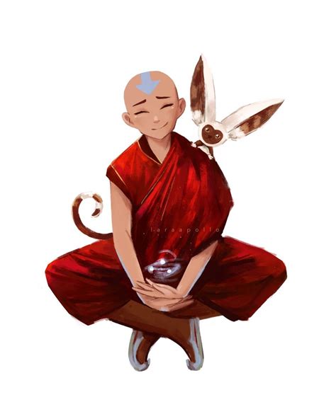 Aang In Traditional Dress In 2020 Avatar The Last Airbender Art