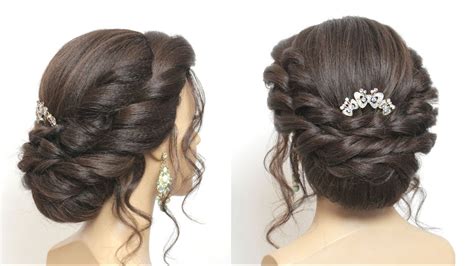 Bridal Bun Hairstyle Tutorial Wedding Updo For Long Hair