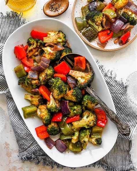 Oven Roasted Vegetables Recipe Joyfoodsunshine