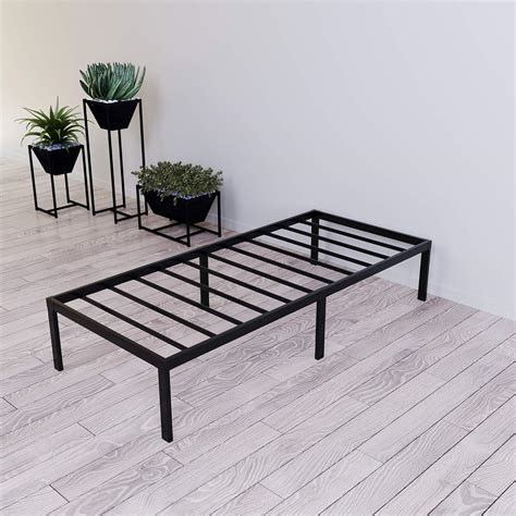 Metal Bed Frame 150×200 X 36 Cm Dreamzie King Size Metal Base For Bed