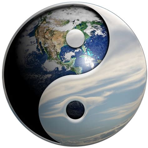 Yin Yang Sky Earth - Illustration | Yin Yang is a Chinese ...