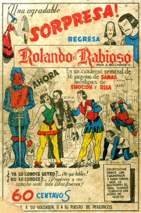 Mexico Comic Rolando El Rabioso Propaganda