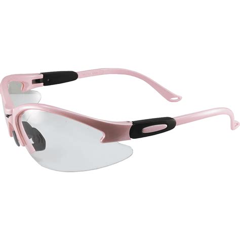 Pink Cougar Women Safety Glasses Clear Lens