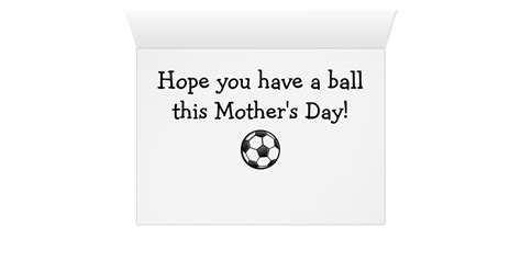 happy mother s day soccer mom card zazzle