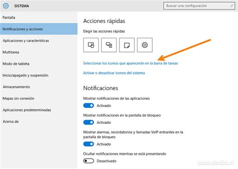 Configurar Iconos Que Aparecen En La Barra De Tareas En Windows 10 Tecnohackers