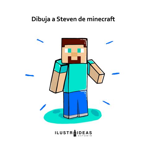 Cómo Dibujar A Steve De Minecraft Minecraft Cómo Dibujar Mundo Para