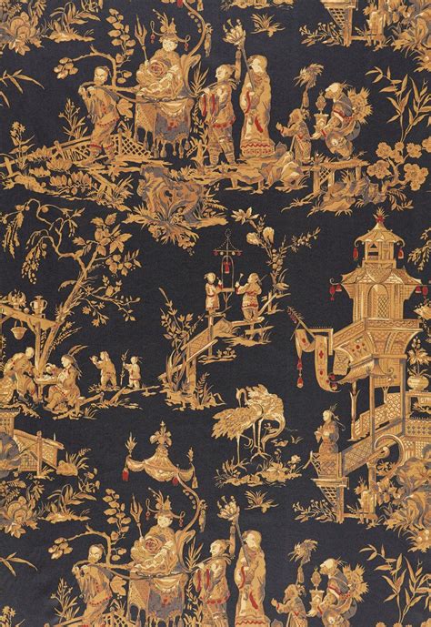 All designs in this shop are copyrighted. Fabric | Chinois in Charcoal | Schumacher | Chinoiserie ...