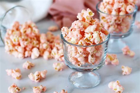 How To Make Pink Popcorn The Three Snackateers