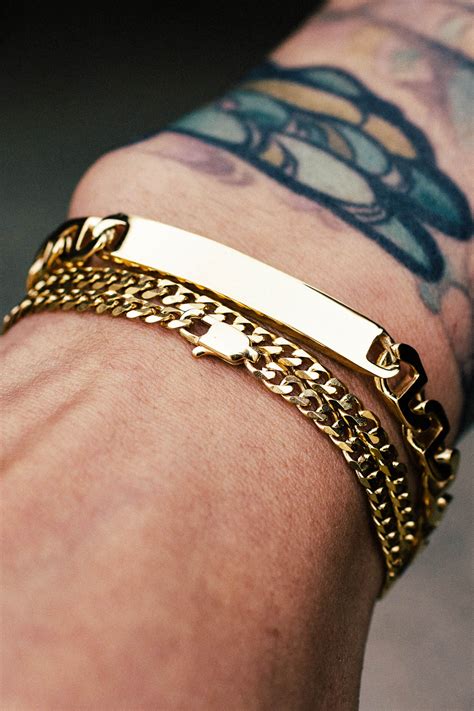 Love These Every Day Mens Bracelets Mens Gold Bracelets Mens