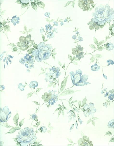 Blue And White Floral By Bnspyrd On Deviantart Vintage Flowers