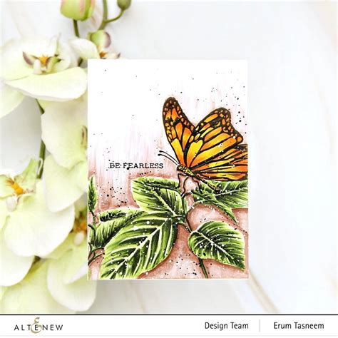 Altenew 3d Embossing Folder Gentle Butterfly