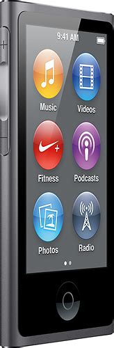 Apple Ipod Nano 16gb Mp3 Player 7th Generation Latest Model Gray