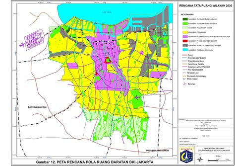 Gambar Peta Rencana Pola Ruang Daratan Dki Jakarta Flickr