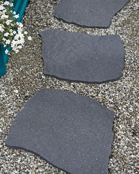 Recycled Rubber Flagstone Stepping Stone