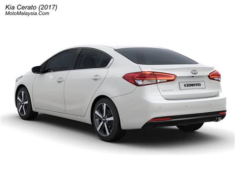 The car produces up to 128 hp maximum power at 6,300 rpm and 157 nm maximum torque at 4,850 rpm. Kia Cerato (2017) Price in Malaysia From RM103,888 ...