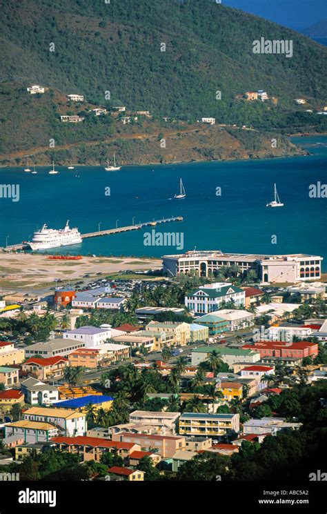 Road Town Tortola British Virgin Islands Caribbean Stock Photo Alamy