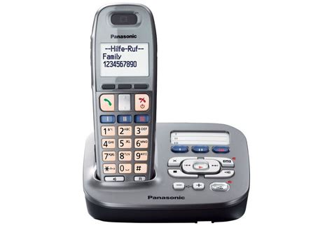 Registration is available in the following countries. Panasonic KX-TG6591GM Schnurloses DECT Telefon mit AB ...