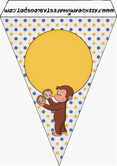 Amongst numerous benefits, it will teach monkey fans to focus, to develop motor skills, and to help recognize colors. Curious George Free Party Printables. - Oh My Fiesta! in english