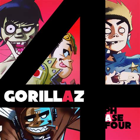 Gorillaz Phase 4 Fan Album Cover By Kingdomcloud On Deviantart