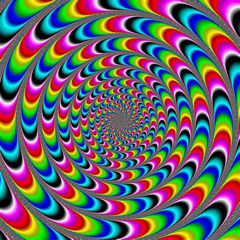 More Rainbow Optical Illusions Art Art Optical Optical Illusions