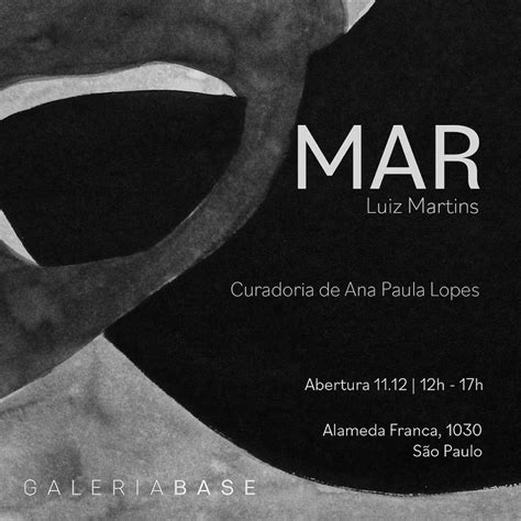 Exposição Mar De Luiz Martins Na Galeria Base Blog Site Obras De Arte