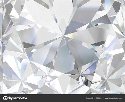 Realistic Diamond Texture Close Up 3d Illustration Stock Photo By