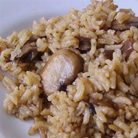 Easy Mushroom Rice Recipe Yummly Recipe Side Dish Recipes