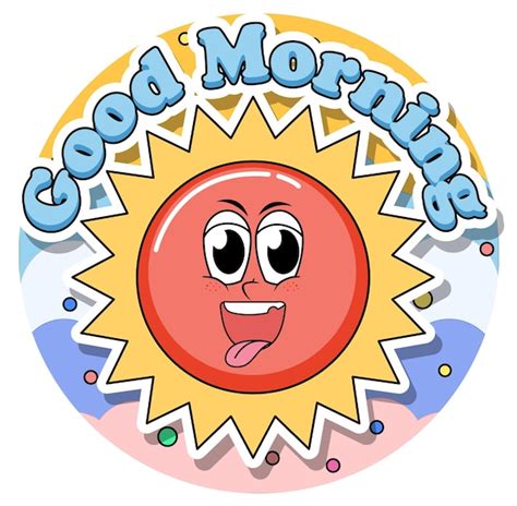 Good Morning Stock Vector Illustration Of Sunshine Morning Clip Art
