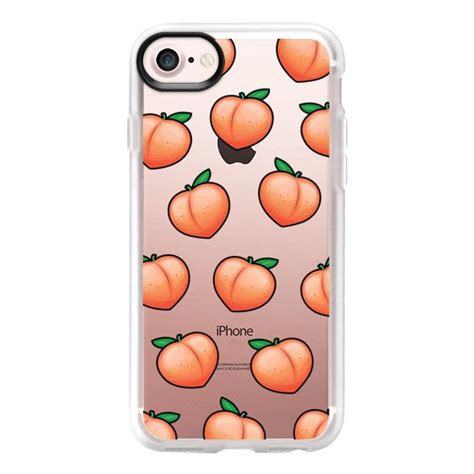 Cheeky Peaches Iphone 7 Case And Cover 40 Liked On Polyvore