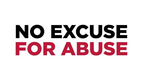 No Excuse For Abuse Youtube