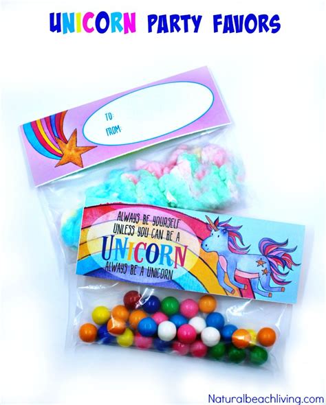 Unicorn Treat Bags That Make The Perfect Goodie Bag Ideas Natural