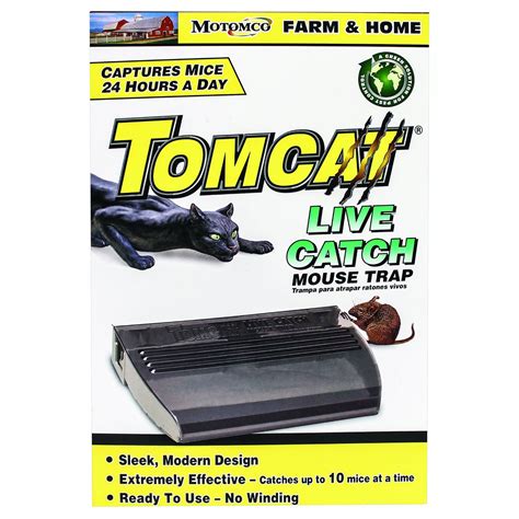 Tomcat Live Catch Mouse Trap 1pk Alliance Animal Care