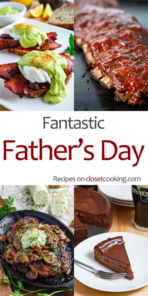 Fathers Day Recipes Closet Cooking